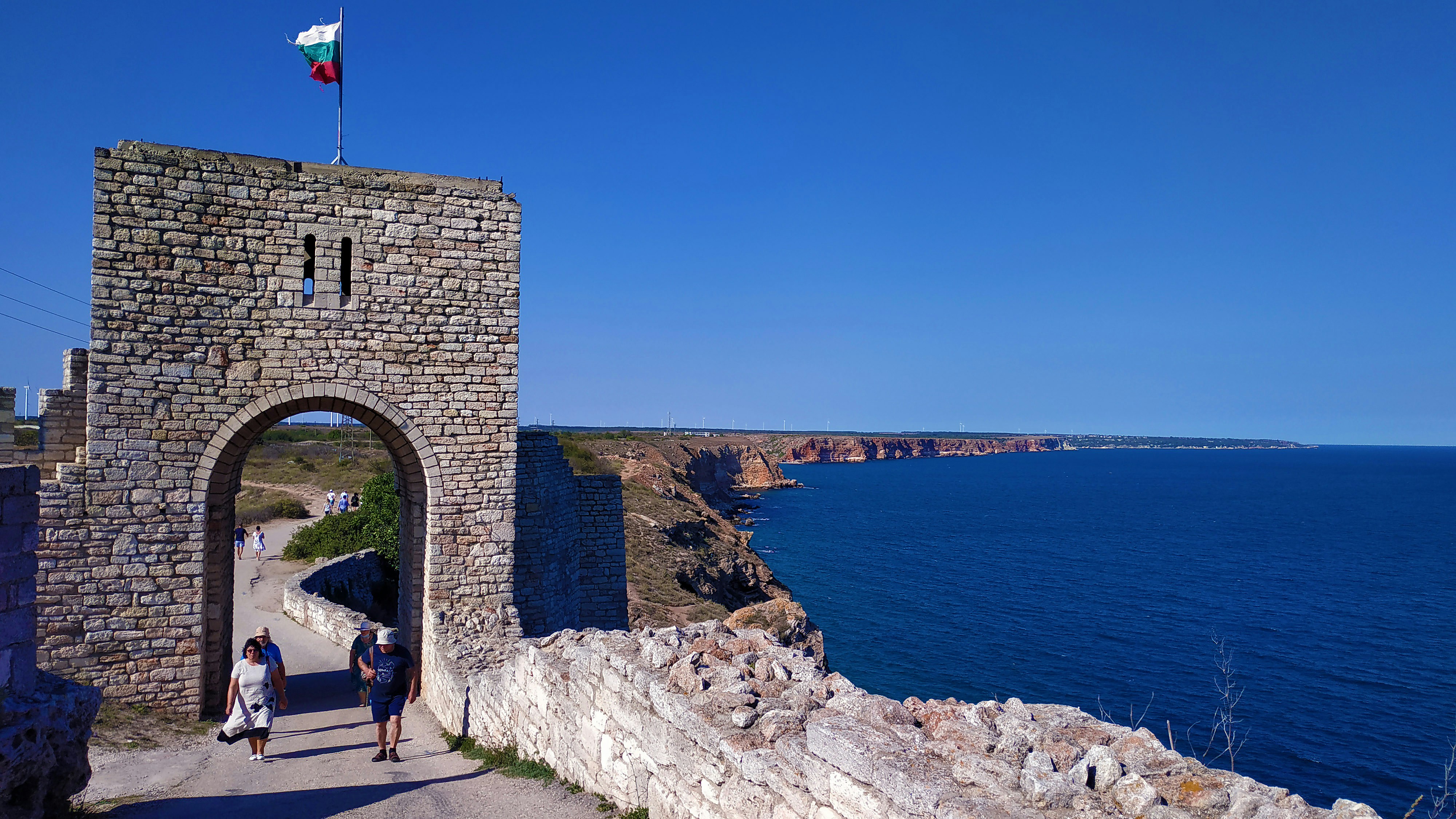The ancient fortress of Cape Kaliakra