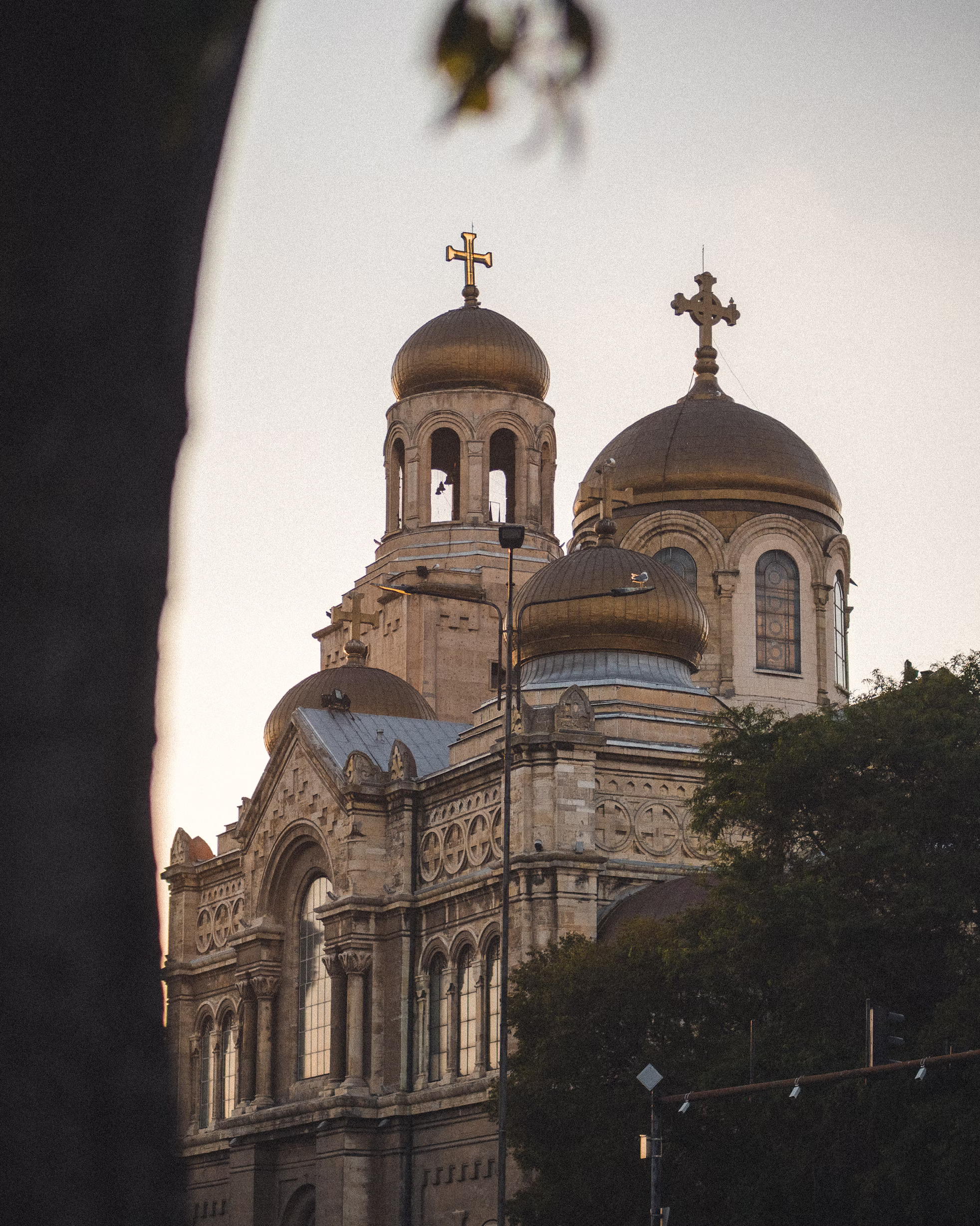 The Cathedral of the Assumption of the Virgin in the centre of Varna